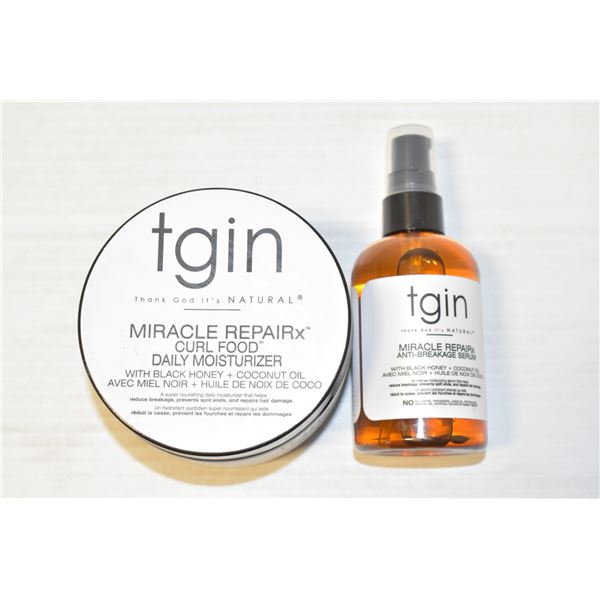 BRAND NEW TGIN MIRACLE REPAIRX HAIR PRODUCTS