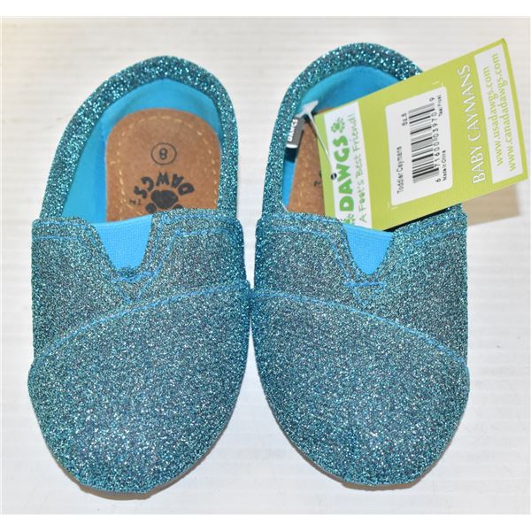 TEAL DAWGS BABY CAYMANS TODDLER SIZE 8