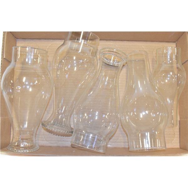 COAL OIL LAMP GLOBES OR SHADES.