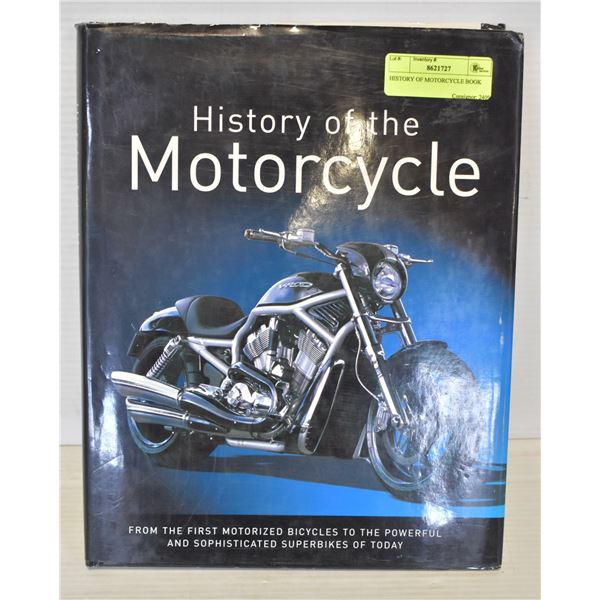 HISTORY OF MOTORCYCLE BOOK