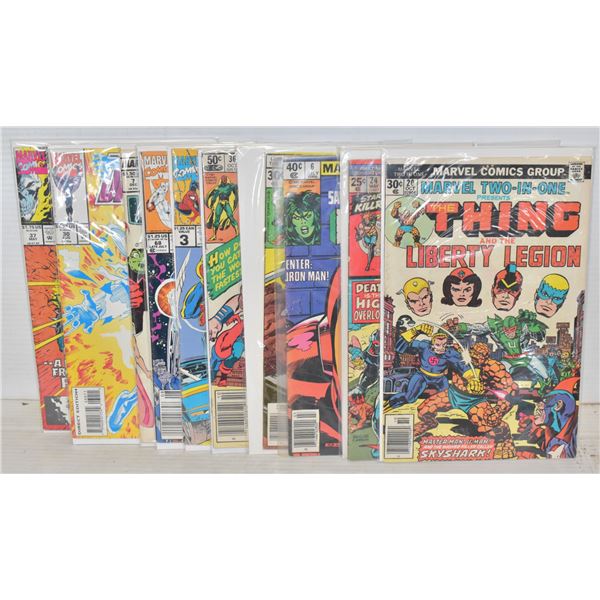 LOT OF 11 1970S COLLECTOR COMICS