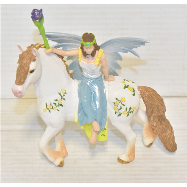 5" RARE SCHLEICH HORSE AND RIDER