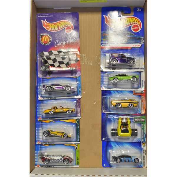 10 NEW VINTAGE HOT WHEELS - 1968 COUGAR