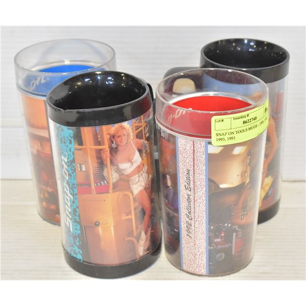 SNAP ON TOOLS MUGS - 1990, 1992, 1993, 1991