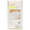 Image 1 : NEW EURO WHITE VOILE RUFFLED PILLOW SHAM