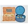 Image 1 : TWO JEWELLERY BOXES WITH CONTENTS
