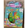 Image 1 : NEW SPINNING TOY AND PAIR OF GIRL'S SWIM GOGGLES
