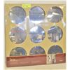 Image 1 : 5.5" ROUND 9 PC WALL MIRROR SET