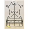 Image 1 : 23" TALL WROUGHT IRON PLANT HOLDER