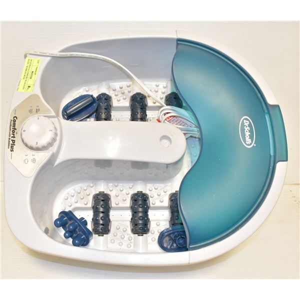 DR SCHOLLS COMFORT PLUS FOOT BATH + BUBBLES WITH