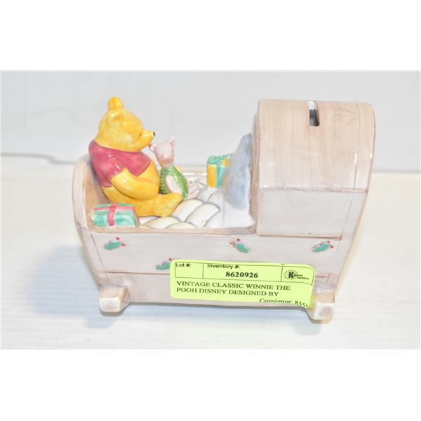 VINTAGE CLASSIC WINNIE THE POOH DISNEY DESIGNED BY
