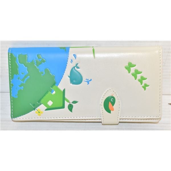 MOTHER EARTH LARGE LADIES WALLET BY SHAGWEAR