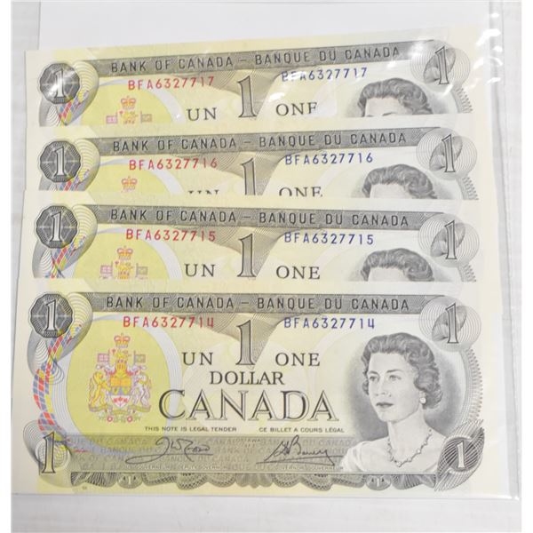 CANADIAN 1 AND 2 DOLLAR VALUES BILLS