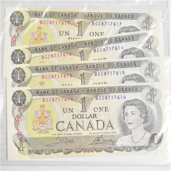 CANADIAN 1 AND 2 DOLLAR VALUES BILLS