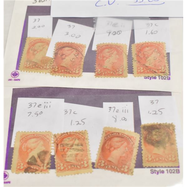 CANADIAN AND WORLD STAMPS, POSTAGE AND OTHER TYPES