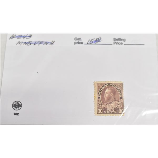 CANADIAN AND WORLD STAMPS, POSTAGE AND OTHER TYPES