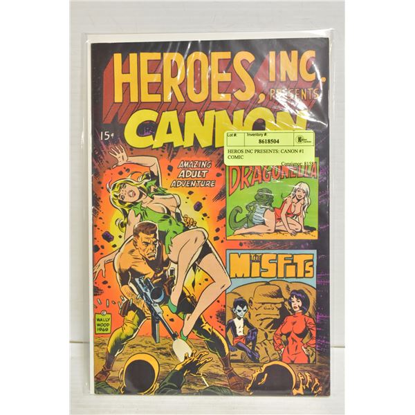 HEROS INC PRESENTS: CANON #1 COMIC