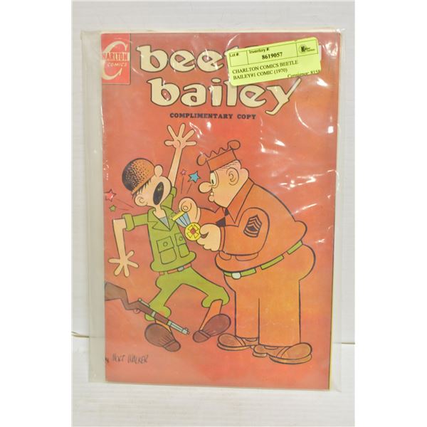 CHARLTON COMICS BEETLE BAILEY#1 COMIC (1970)