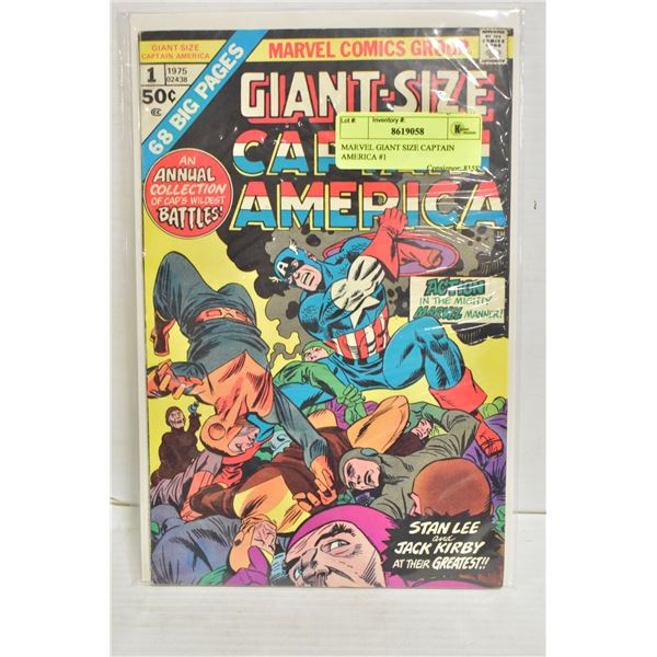 MARVEL GIANT SIZE CAPTAIN AMERICA #1