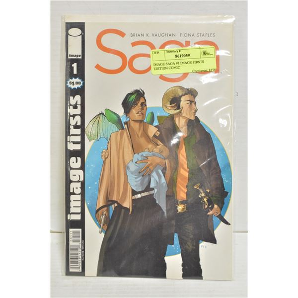 IMAGE SAGA #1 IMAGE FIRSTS EDITION COMIC