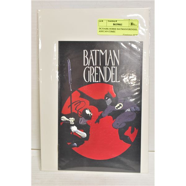 DC/DARK HORSE BATMAN/GRENDEL ASHCAN COMIC
