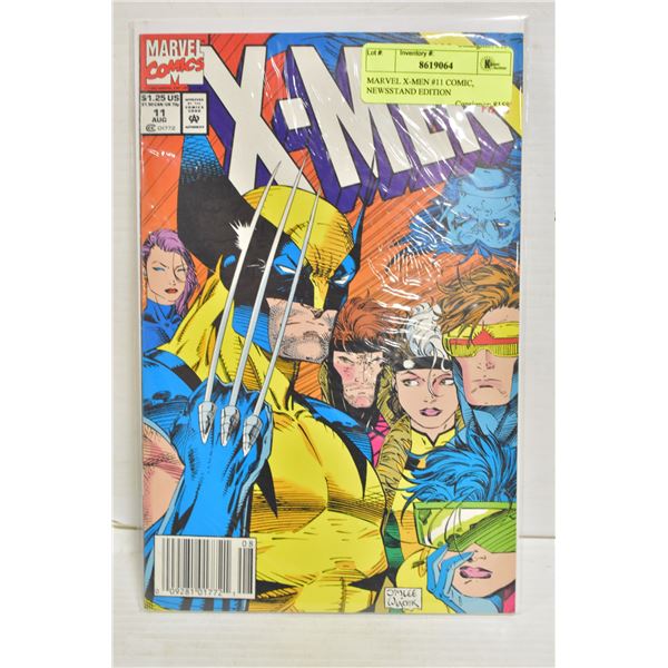 MARVEL X-MEN #11 COMIC, NEWSSTAND EDITION