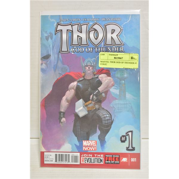 MARVEL THOR GOD OF THUNDER #1 COMIC
