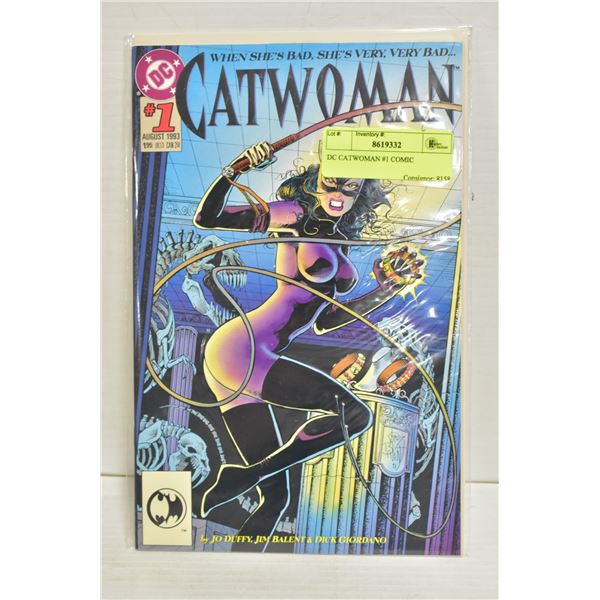 DC CATWOMAN #1 COMIC