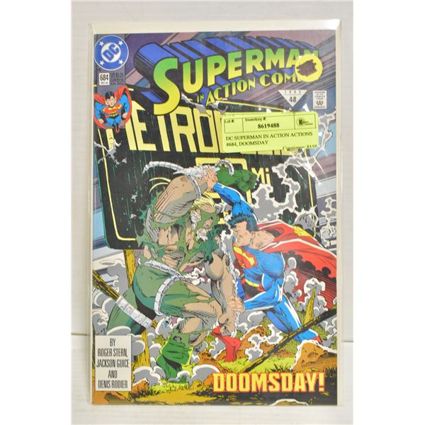 DC SUPERMAN IN ACTION ACTIONS #684, DOOMSDAY