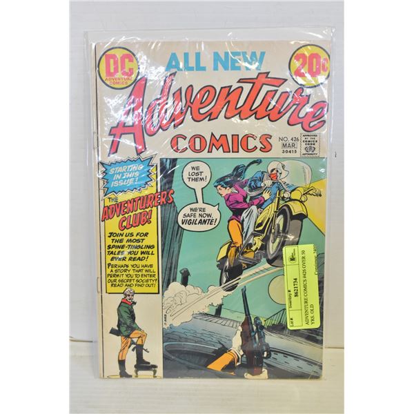 ADVENTURE COMICS #426 OVER 50 YRS. OLD