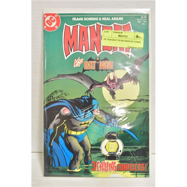 DC MANBAT VS BATMAN #1 COMIC