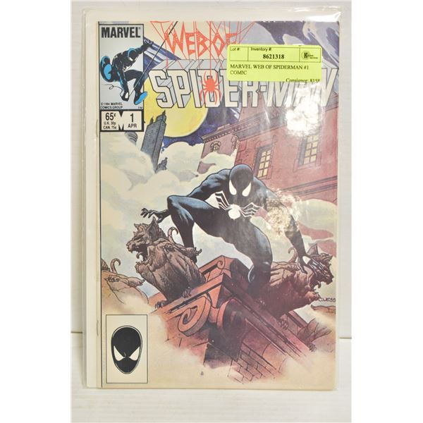MARVEL WEB OF SPIDERMAN #1 COMIC