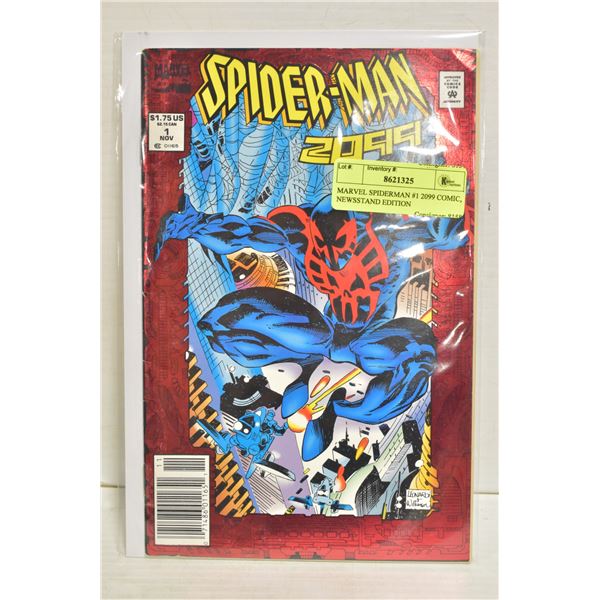 MARVEL SPIDERMAN #1 2099 COMIC, NEWSSTAND EDITION