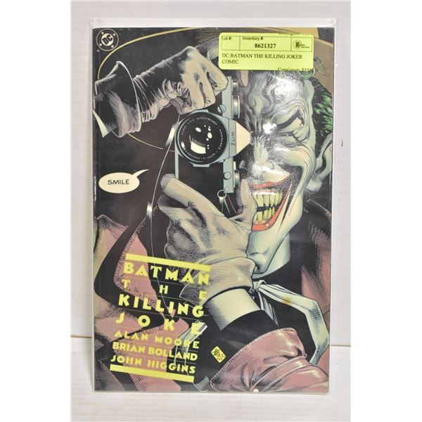 DC BATMAN THE KILLING JOKER COMIC