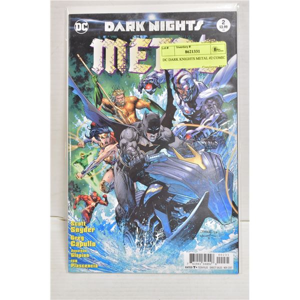 DC DARK KNIGHTS METAL #2 COMIC
