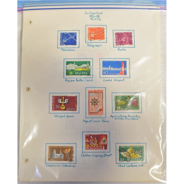 CANADIAN AND WORLD STAMPS, POSTAGE AND OTHER TYPES