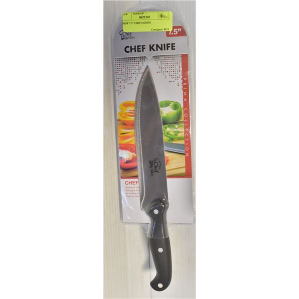 NEW 7.5" CHEF'S KNIFE