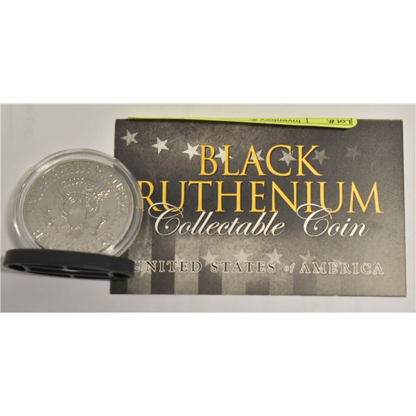US 2021 BLACK RUTHENIUM CLAD COLLECTIBLE COIN