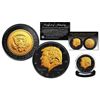 Image 1 : DONALD TRUMP RUTHENIUM GOLD CLAD US COIN