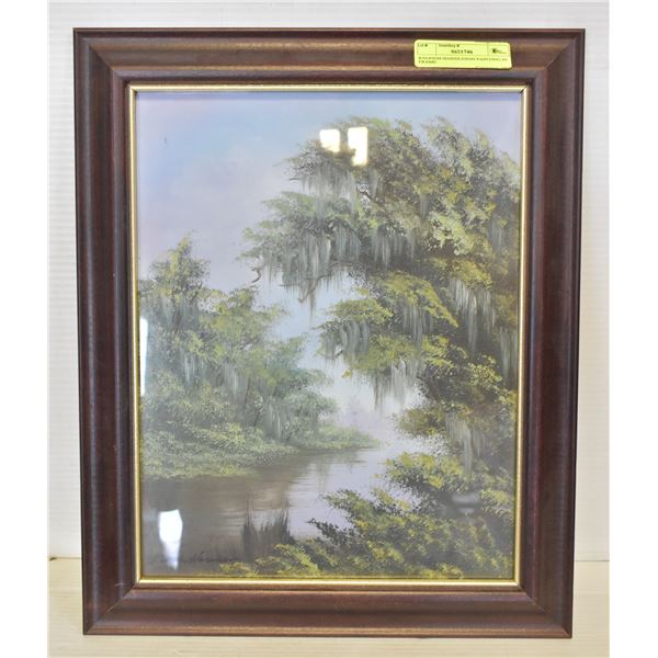 RALEIGH HARRILESON PAINTING IN FRAME