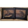 Image 1 : 16)  LOT OF 2 SEPTIA TONE MATTED & FRAMED