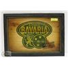 Image 1 : MAN CAVE MARCA BAVARIA WOOD SIGN 17 X 24 INCHES