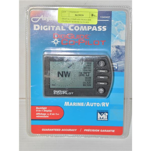DIGITAL COMPASS DIGIGUIDE CO-PILOT MARINE/AUTO/RV