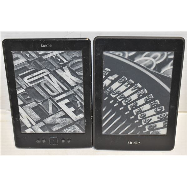 2 KINDLE READERS