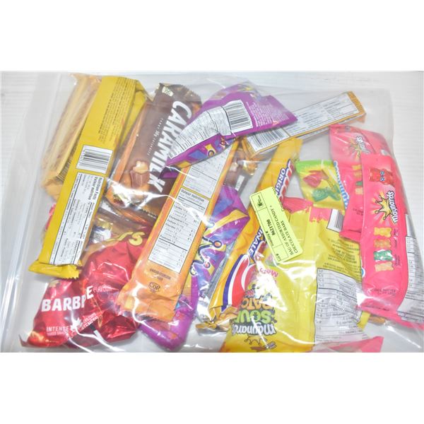 BAG OF ASSORTED CANDY + CHOCOLATE BARS