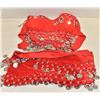 Image 1 : BELLY DANCING OUTFIT (TOP AND SKIRT)