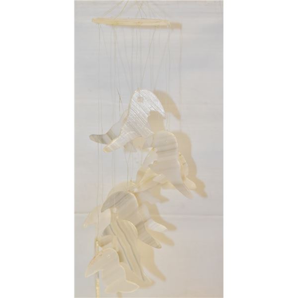 2 ONYX STONE WIND CHIMES TOGETHER