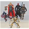 Image 1 : 5 MARVEL ACTION FIGURES 6 INCH