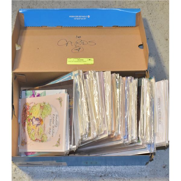BOX OF ASSORTED CARDS