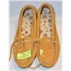 Image 1 : LAURENTIAN CHIEF LEATHER MOCCASINS SIZE 9